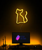 اضاءة جدارية نيون قطة - Neon Wall Lighting